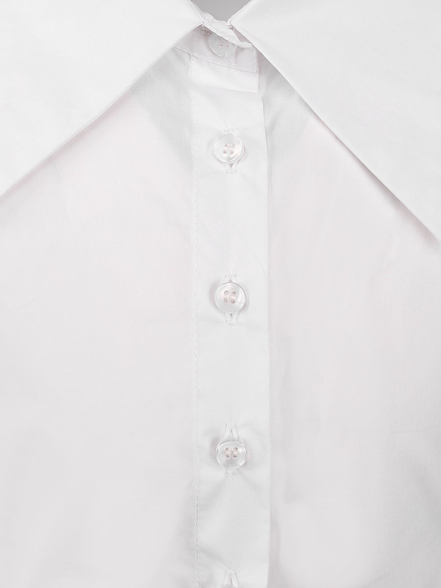 Блуза To Be Too, размер 104, цвет белый TBT1352 - фото 7