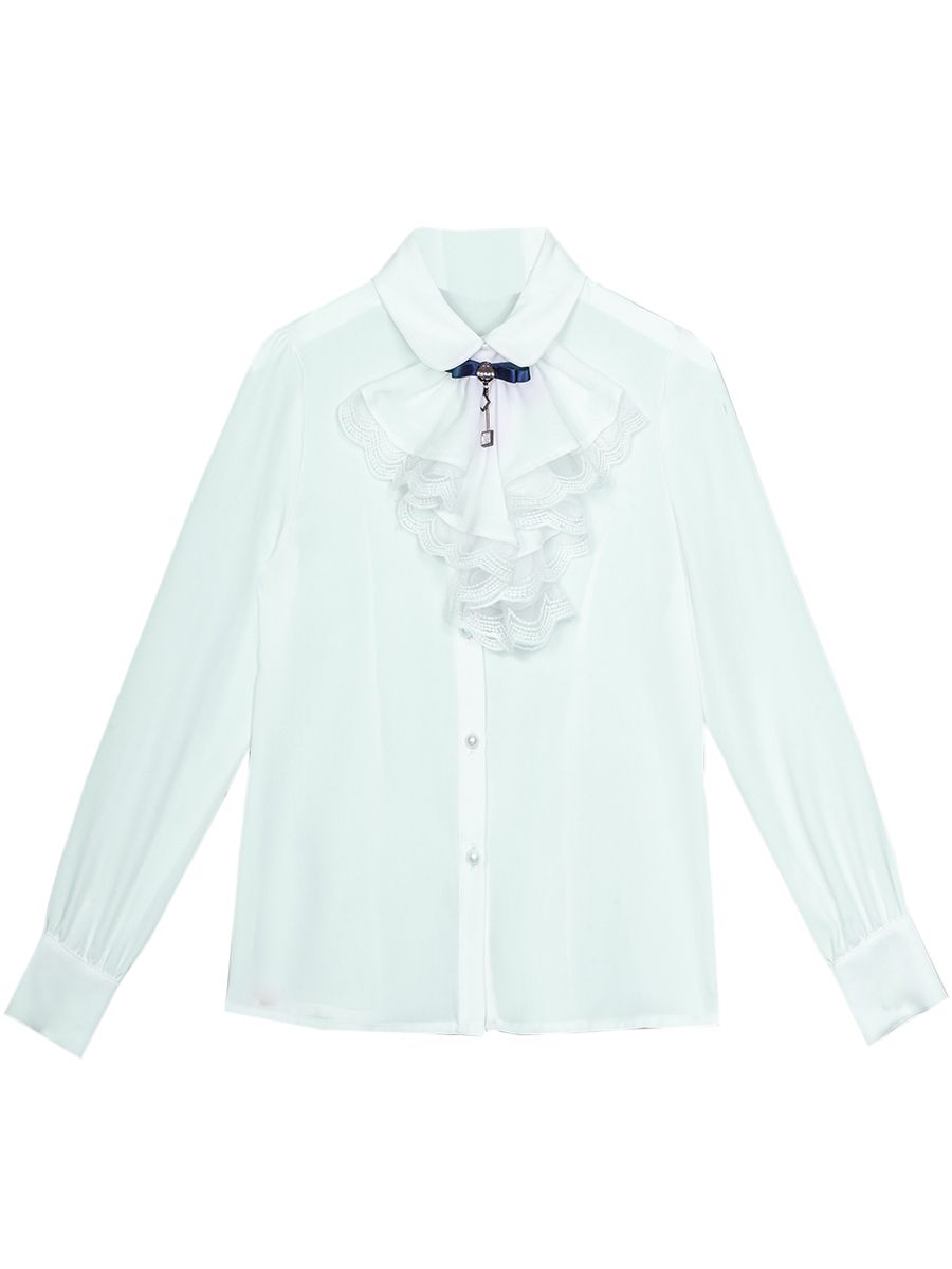 Блуза Deloras, размер 152, цвет белый C62516 - фото 1