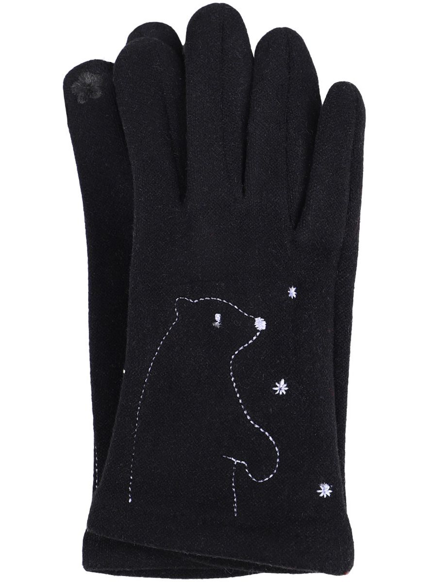 Перчатки Laddobbo, размер 8-10, цвет черный