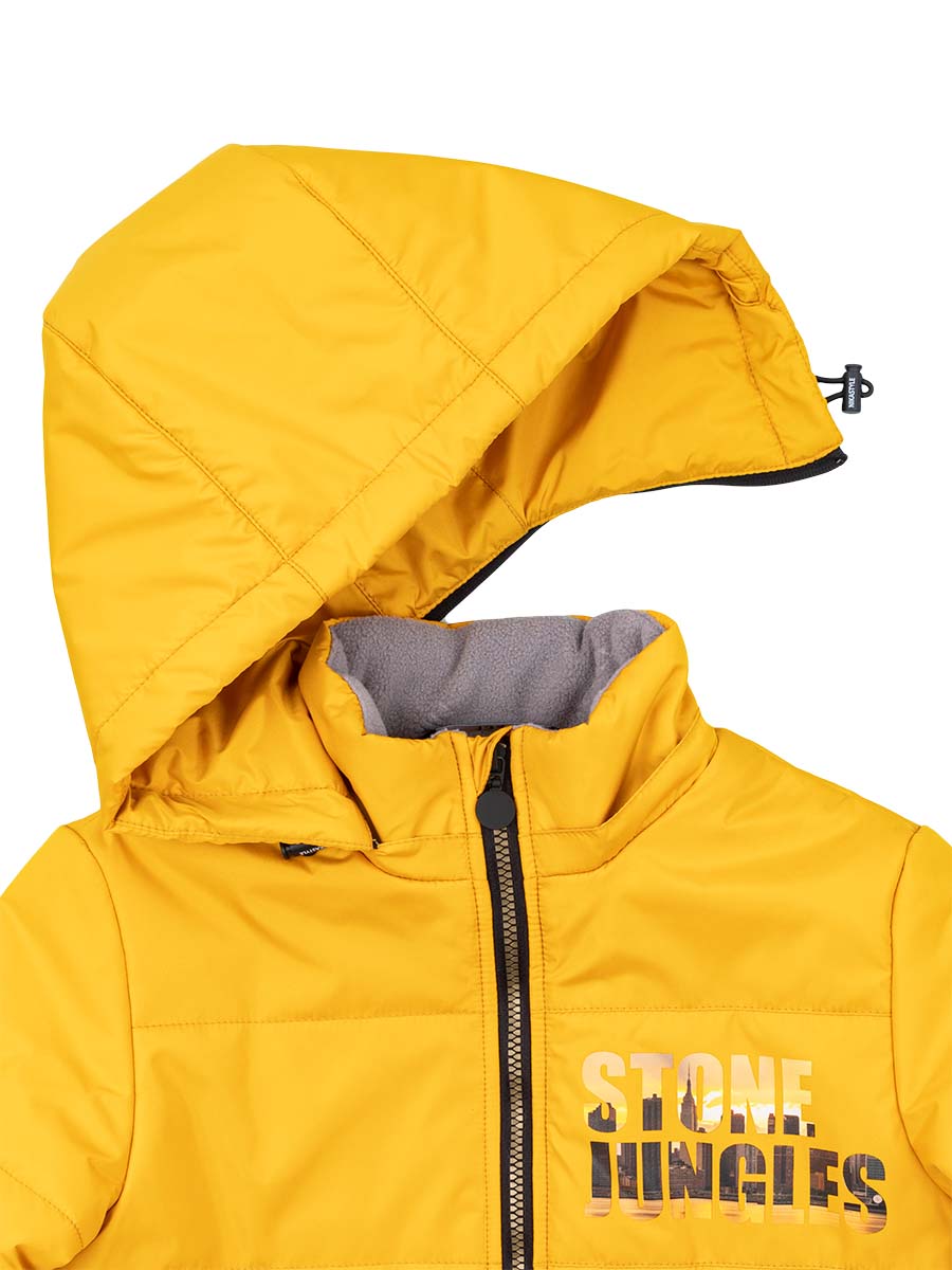 Куртка Nikastyle, размер 110 (56), цвет желтый 4м3722 - фото 9