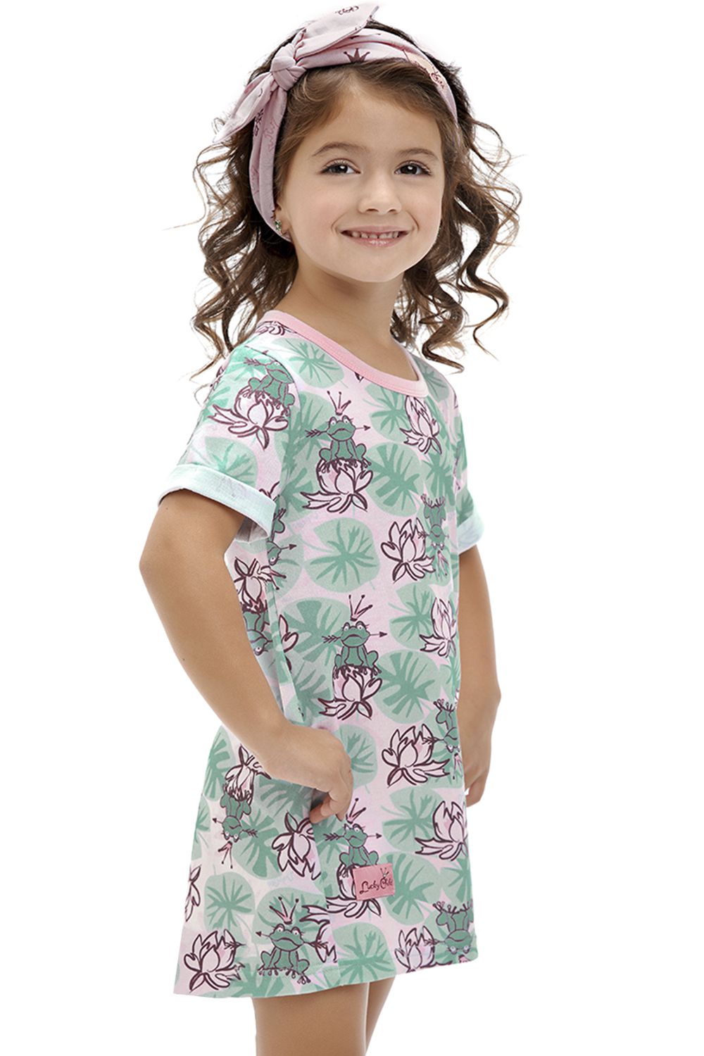Платье Lucky Child, размер 92-98, цвет разноцветный 45-63K/MULTI - фото 1
