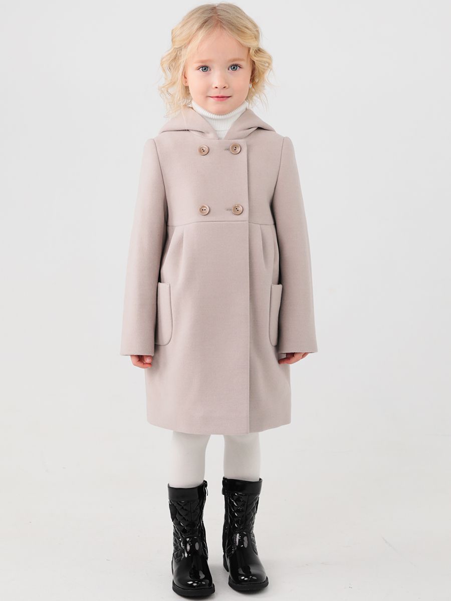 Пальто Mamma Mila, размер 110, цвет бежевый Tb - фото 7