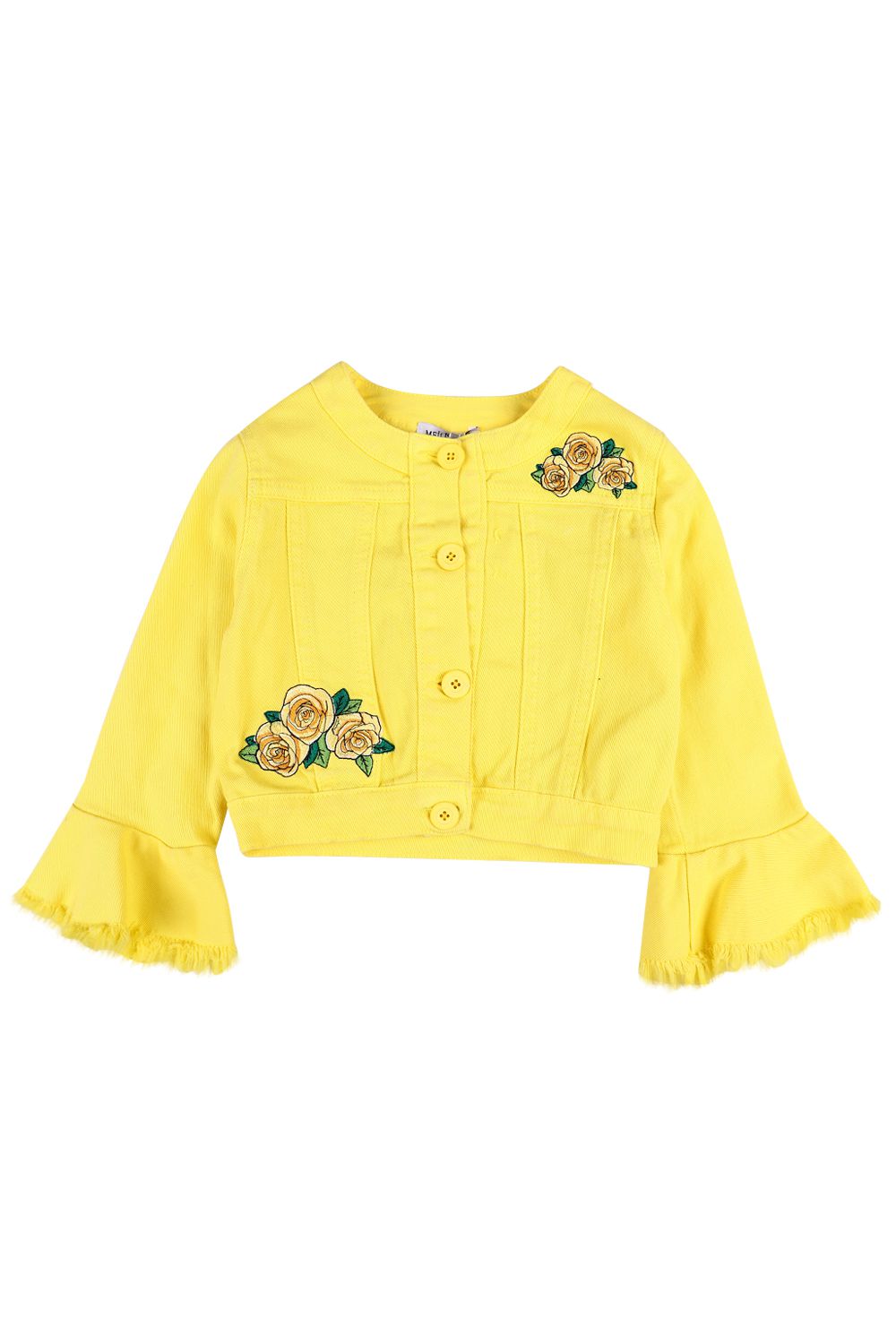 Куртка Meilisa Bai, размер 98, цвет желтый