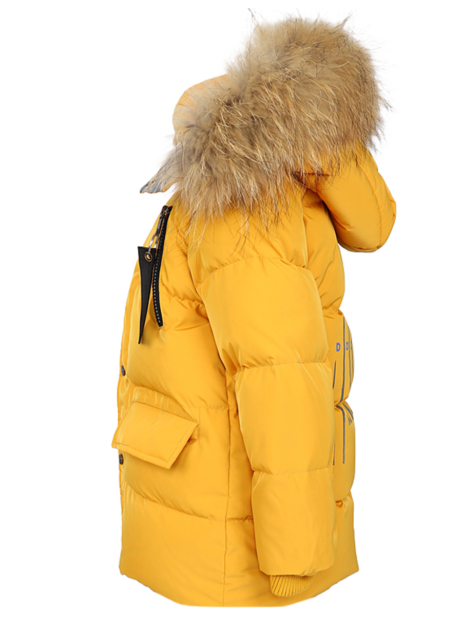 Куртка Laddobbo, размер 122, цвет желтый ADBB07AW-06-8424/K - фото 3