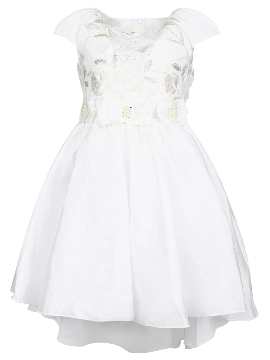 Платье Lila Style, размер 116, цвет белый Лулу - фото 1