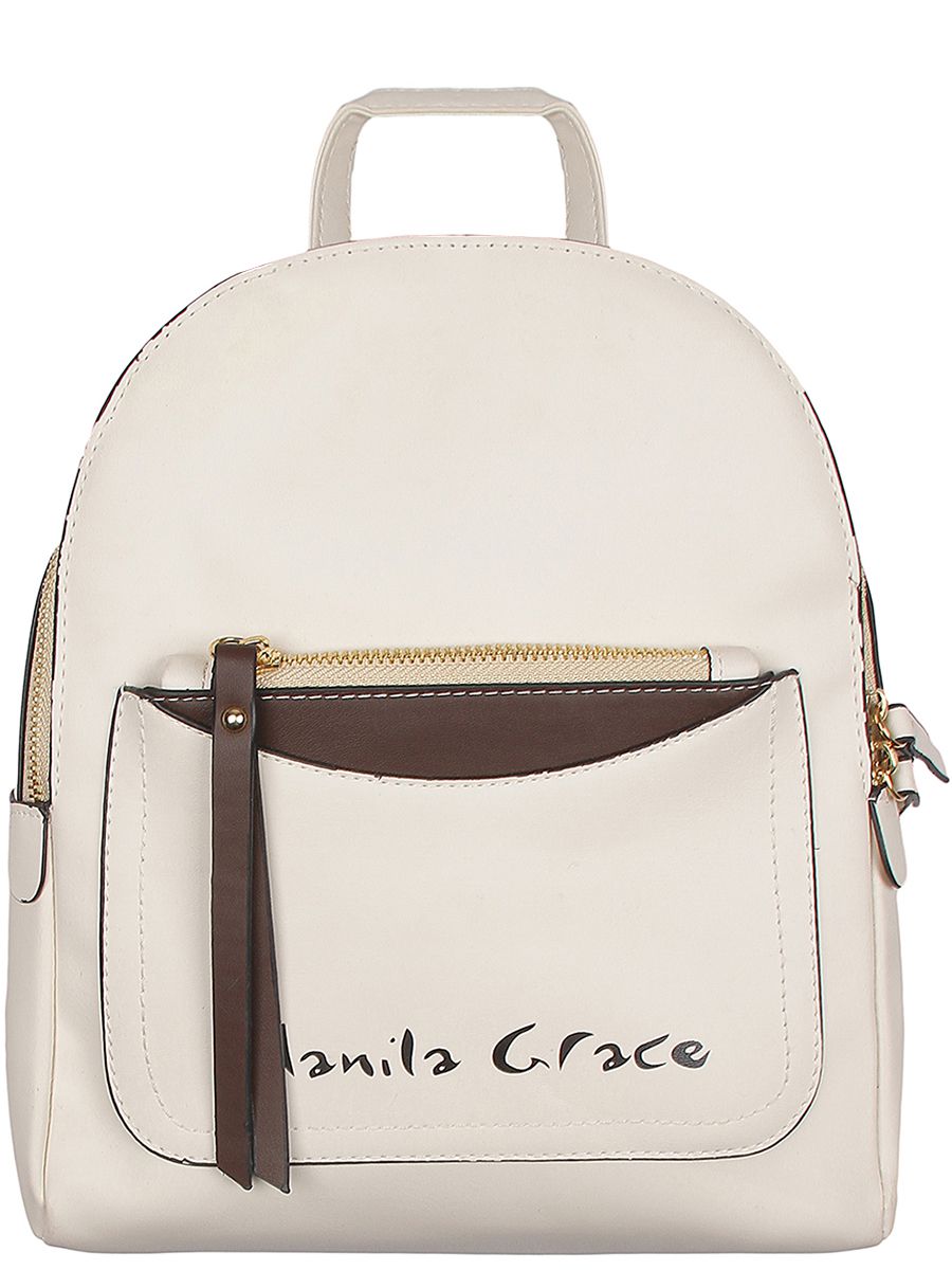Рюкзак Manila Grace, размер UNI, цвет белый MG350 - фото 1