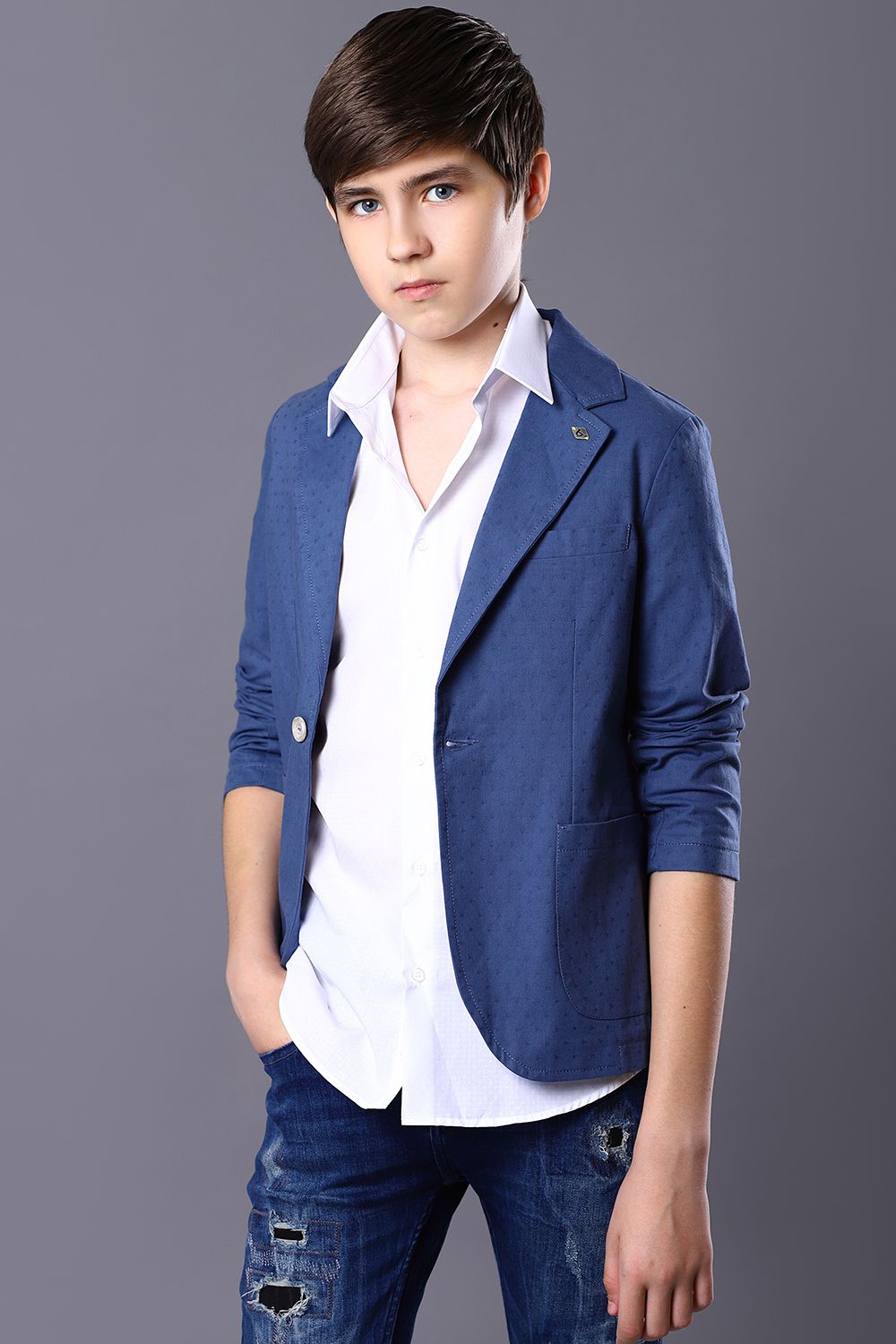 Пиджак Byblos, размер 152, цвет синий