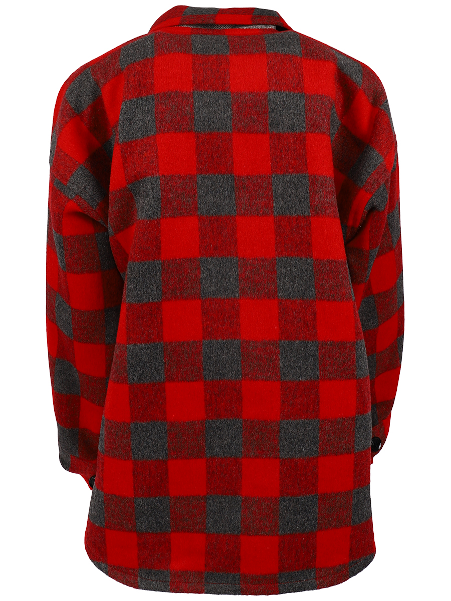 Куртка-рубашка Gaialuna, размер 146, цвет красный G3340 - фото 6