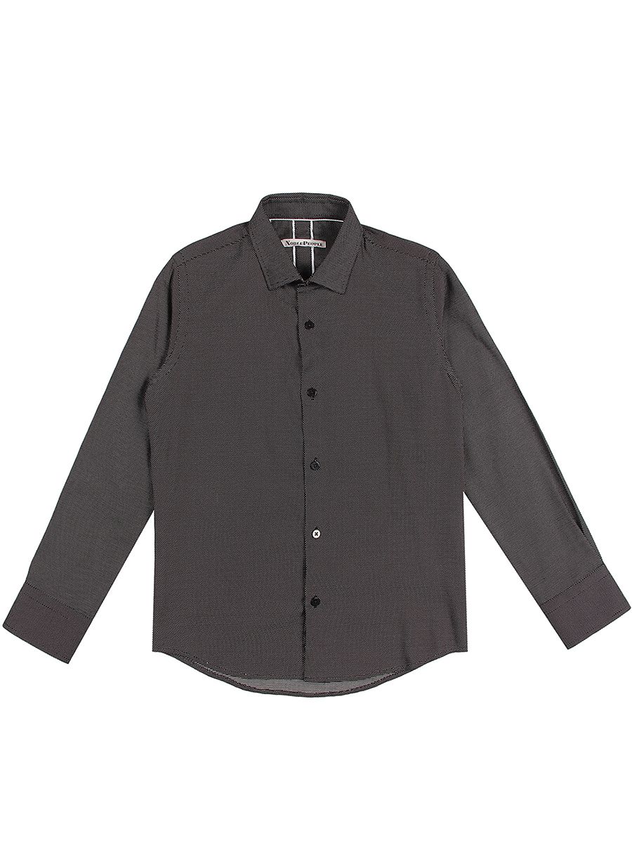 Рубашка Noble People, размер 134, цвет черный 19003-412 - фото 2