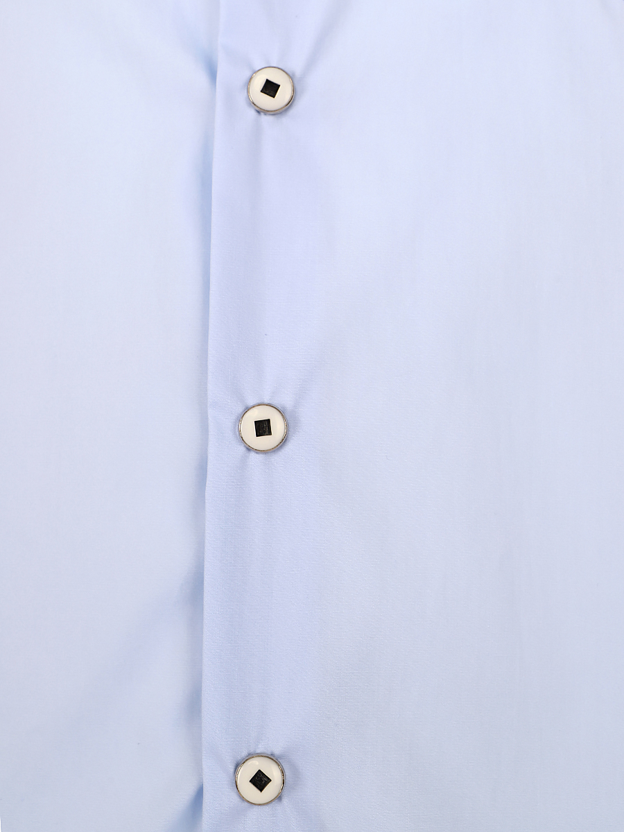 Рубашка Noble People, размер 122, цвет голубой 19003-450/1 - фото 5
