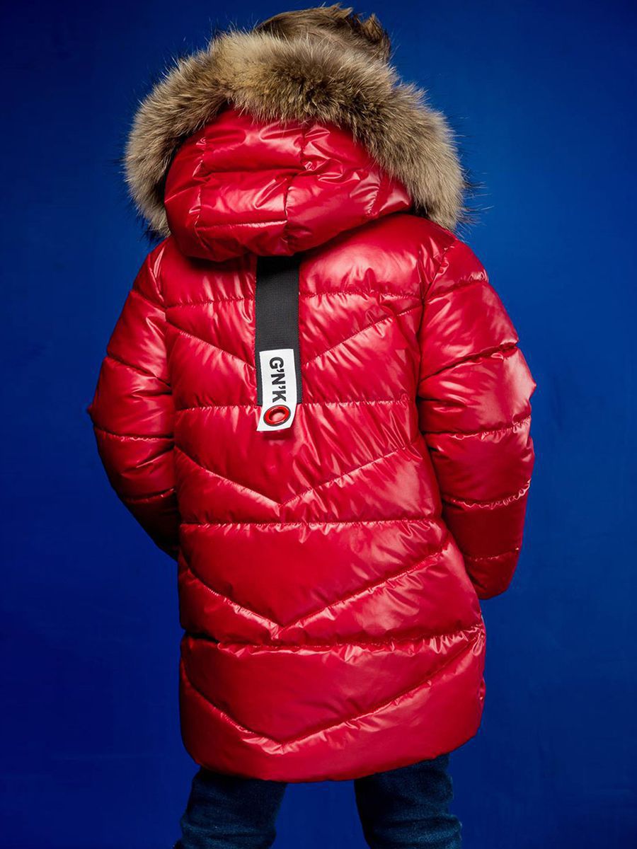 Куртка GnK, размер 122, цвет красный ZC-884 - фото 3
