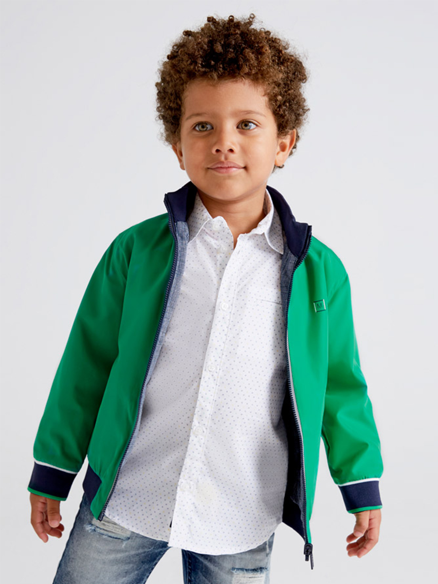 Куртка Mayoral, размер 110, цвет зеленый 3.418/44 - фото 1