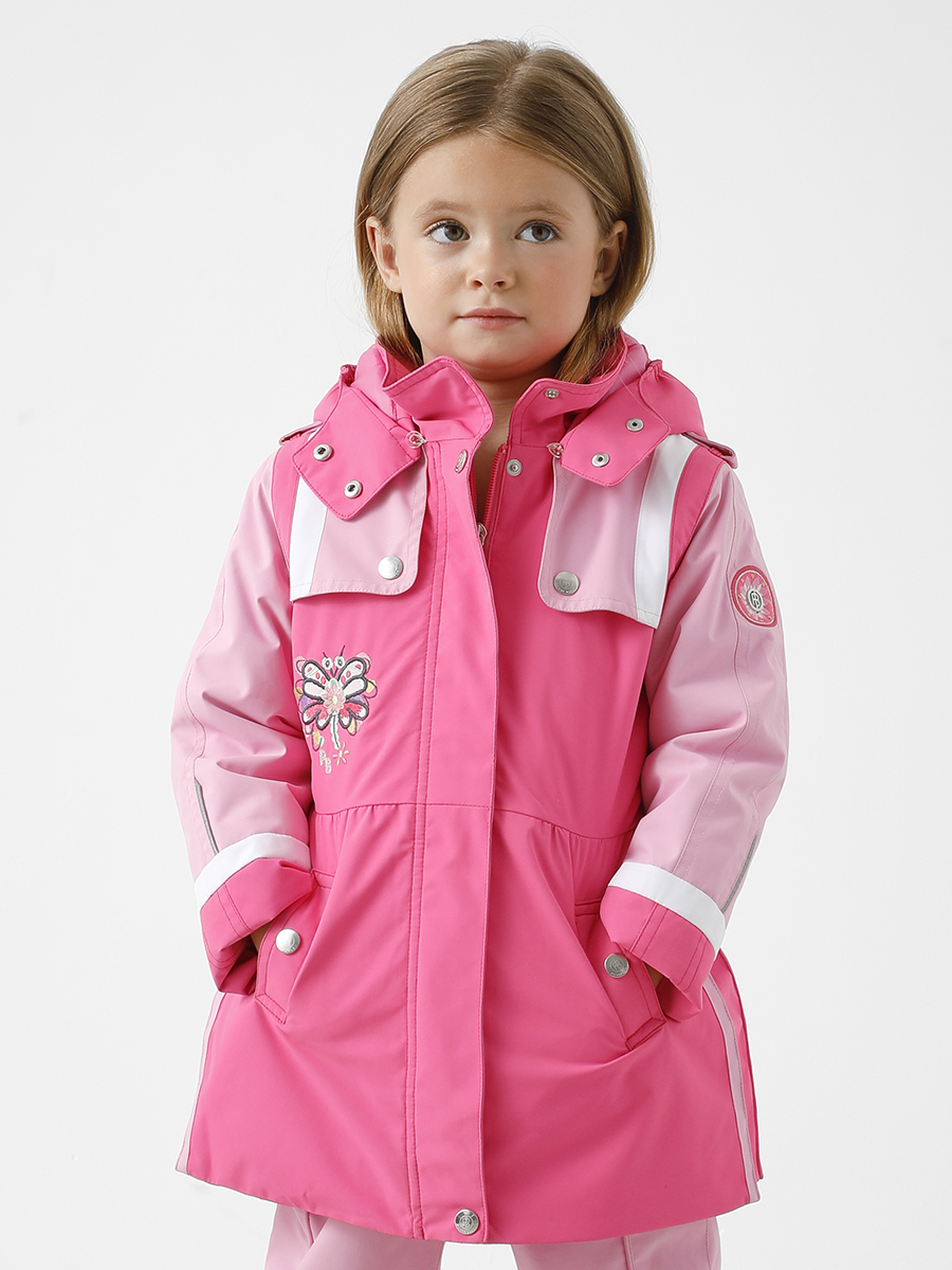 Пальто Poivre Blanc, размер 122, цвет розовый 291458 - фото 1