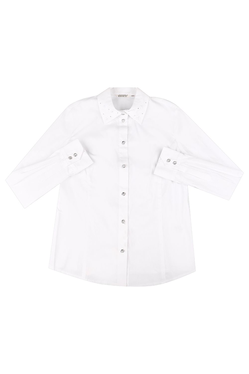 Блуза Cleverly, размер 146, цвет белый S7CB02-0401/0401 - фото 1
