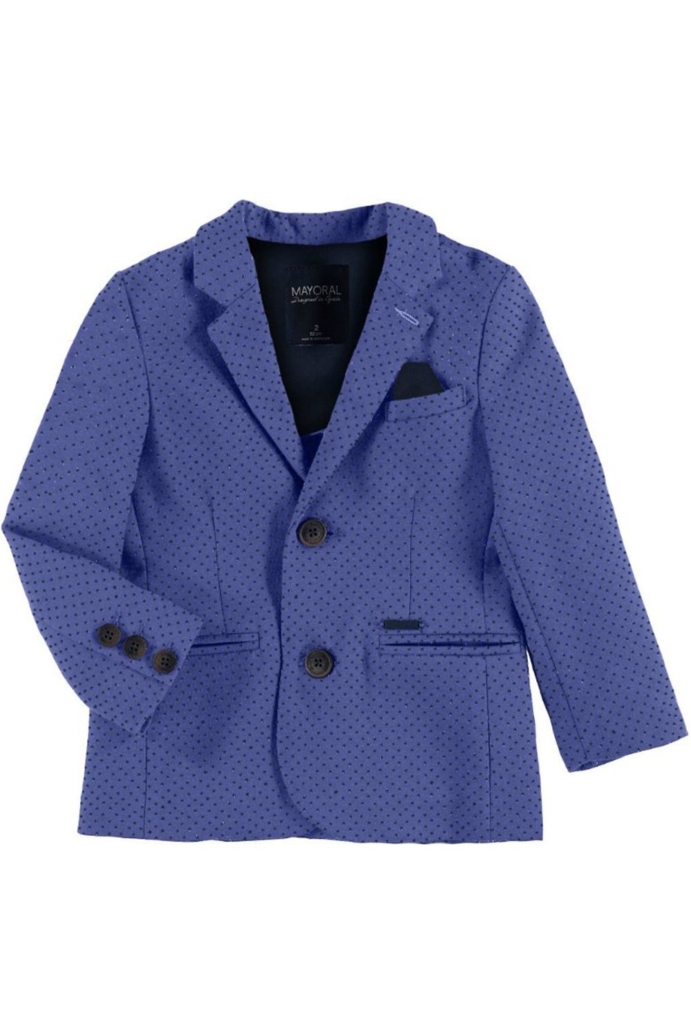 Пиджак Mayoral, размер 98, цвет голубой