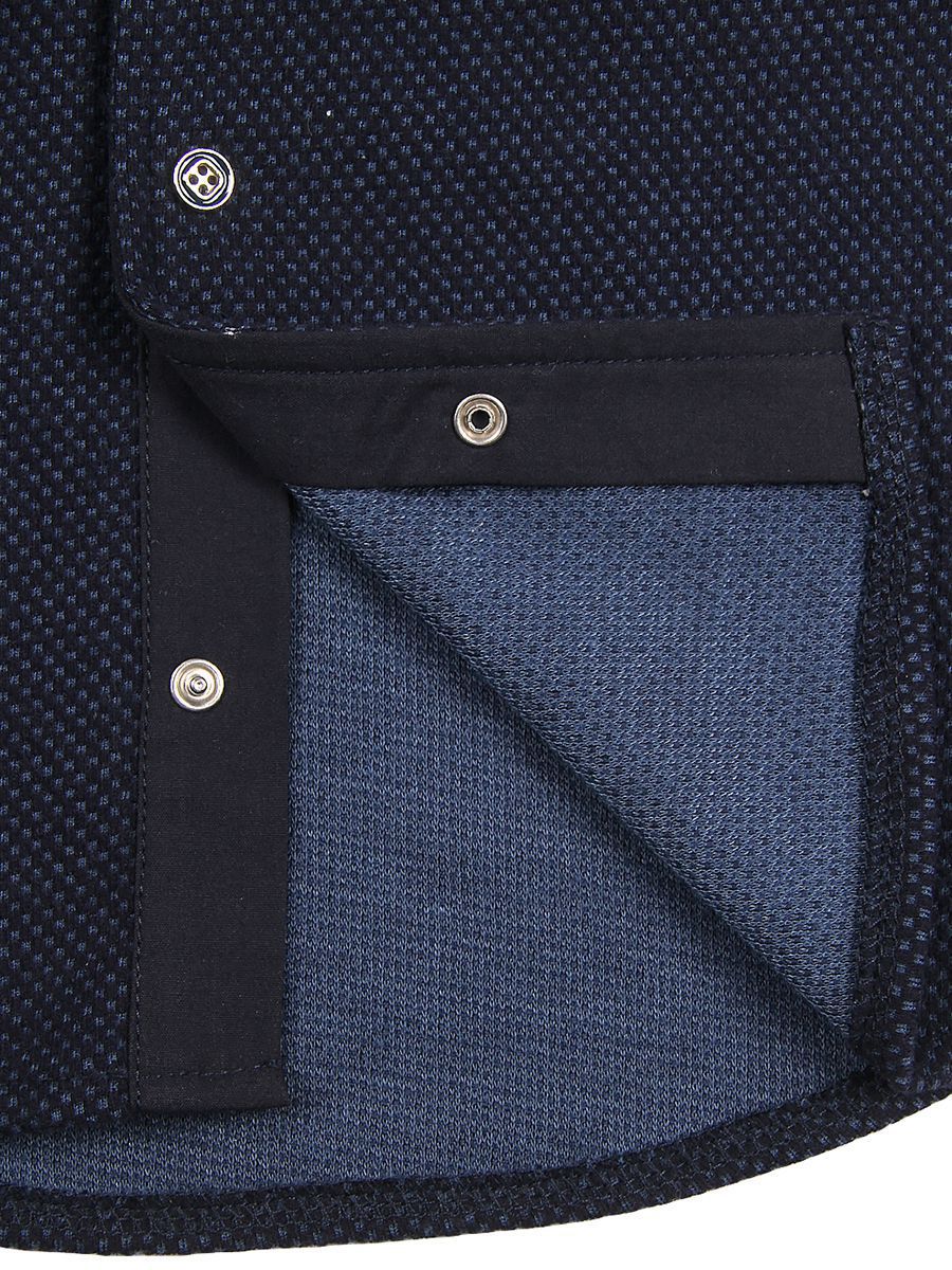 Рубашка Noble People, размер 134, цвет синий 19003-432 - фото 4