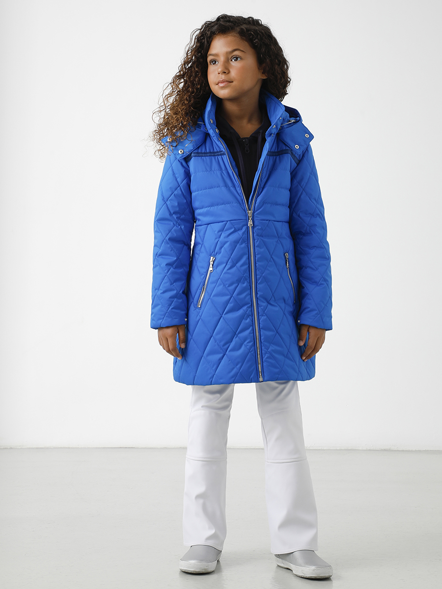 Пальто Poivre Blanc, размер 152, цвет синий 291418 - фото 3