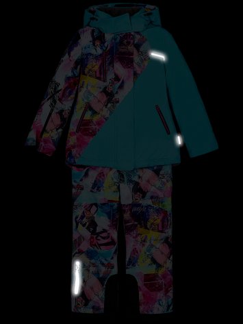 Куртка+полукомбинезон Nikastyle, размер 10, цвет разноцветный 7з2822 Куртка+полукомбинезон - фото 9