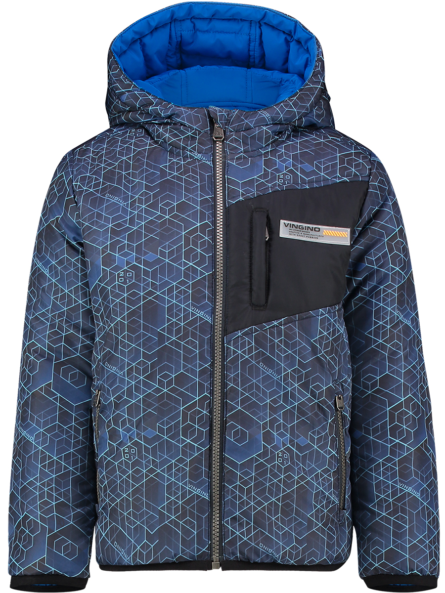 Куртка Vingino, размер 152, цвет синий AW20KBN10012 - фото 3
