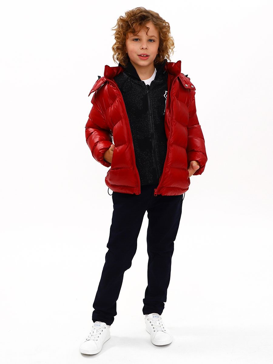 Куртка Y-clu', размер 8, цвет красный BY8102 - фото 4