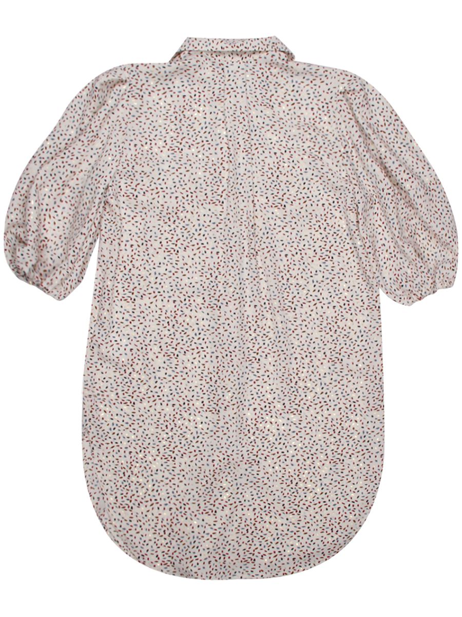 Платье-рубашка Y-clu', размер 134, цвет белый Y14228 - фото 3