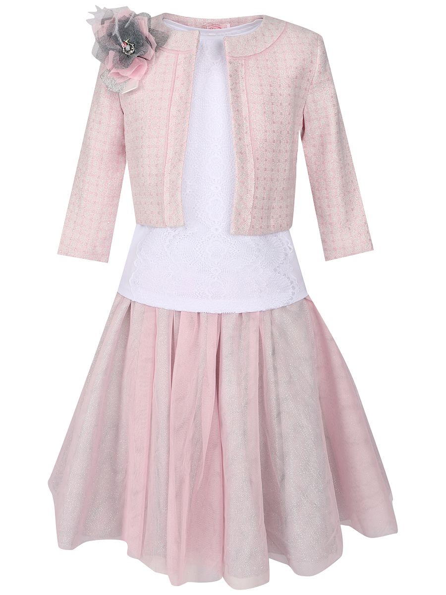 Платье Lila Style, размер 122, цвет розовый Меган - фото 1