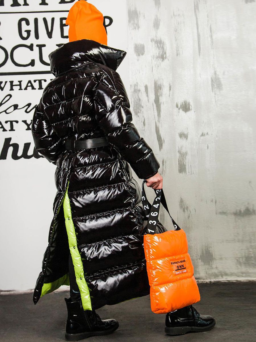 Пальто GnK, размер 140, цвет черный Z-879 - фото 3