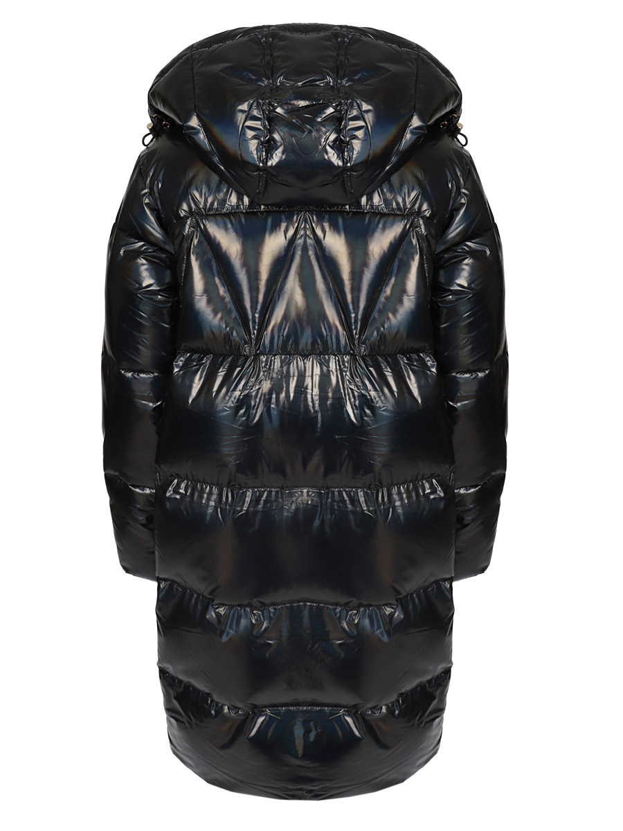 Пальто Laddobbo, размер 128, цвет черный ADJG39AW-7 - фото 4