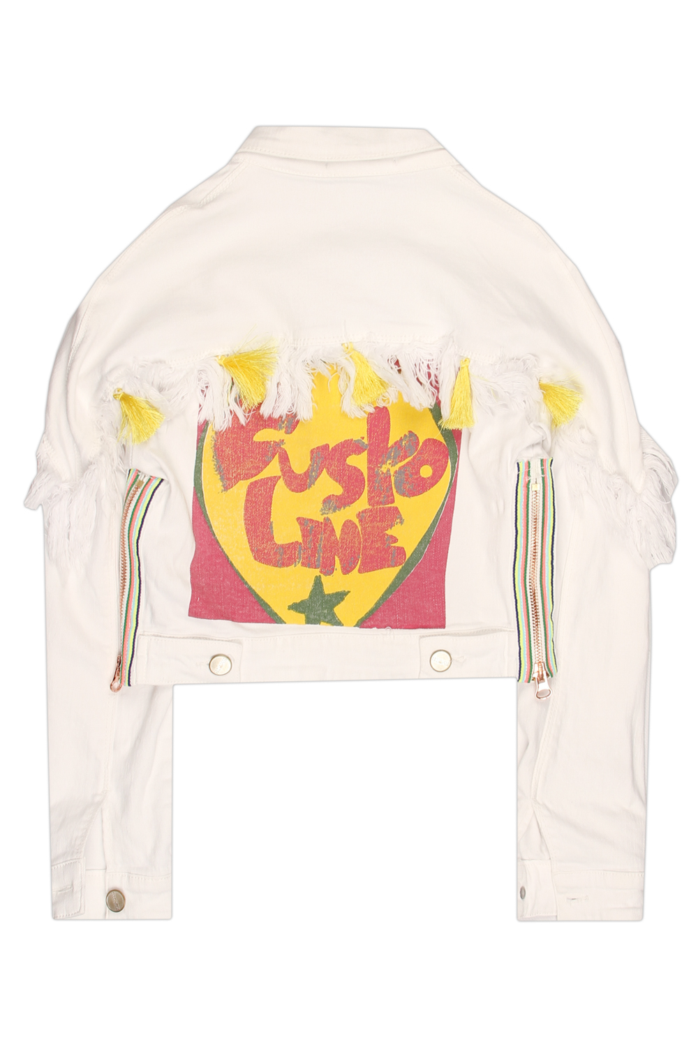 Куртка Custo Barcelona, размер 8, цвет белый CU212 - фото 2