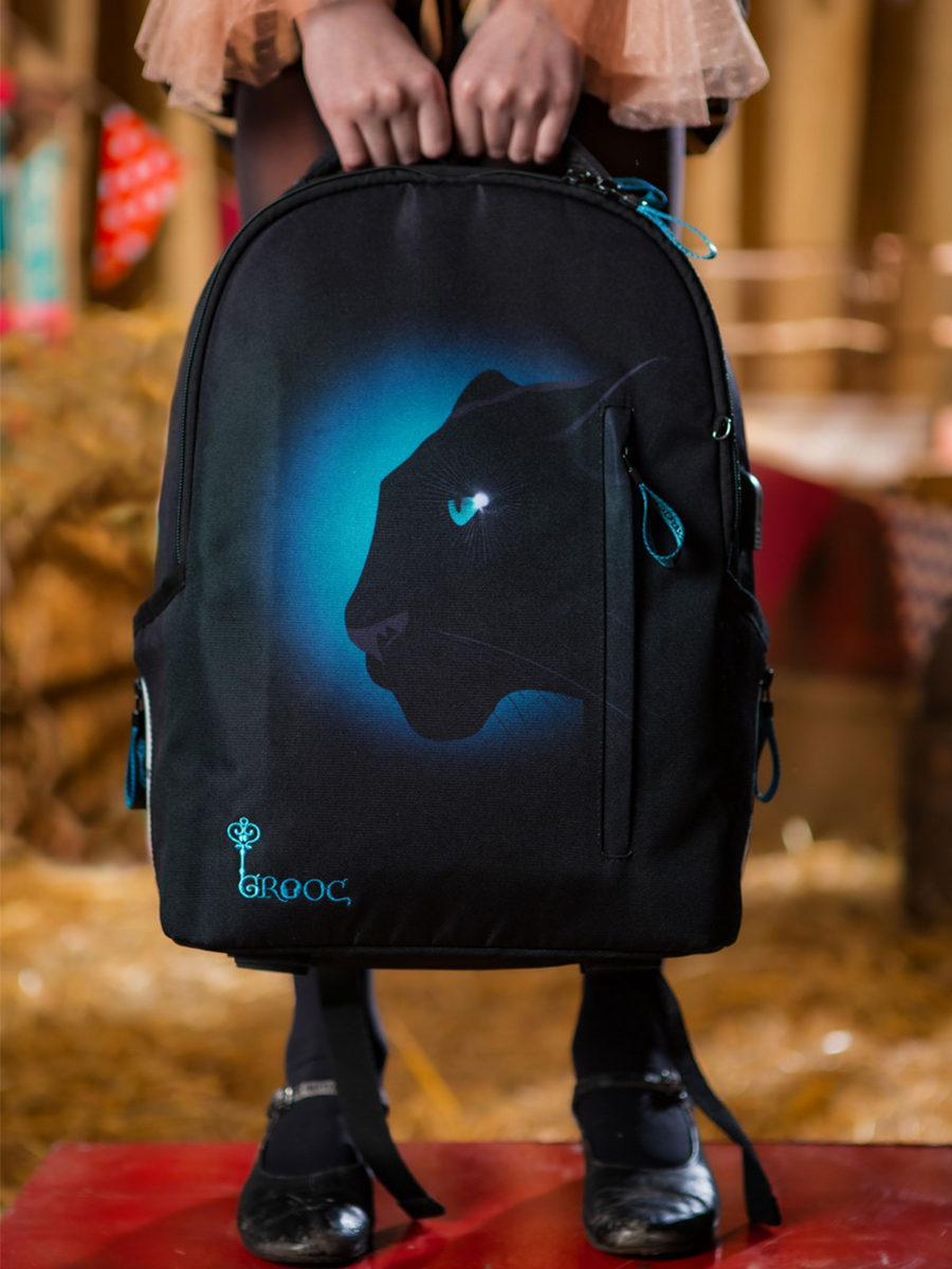 Рюкзак+мешок+сумка-пенал GROOC, размер Единый школа, цвет разноцветный