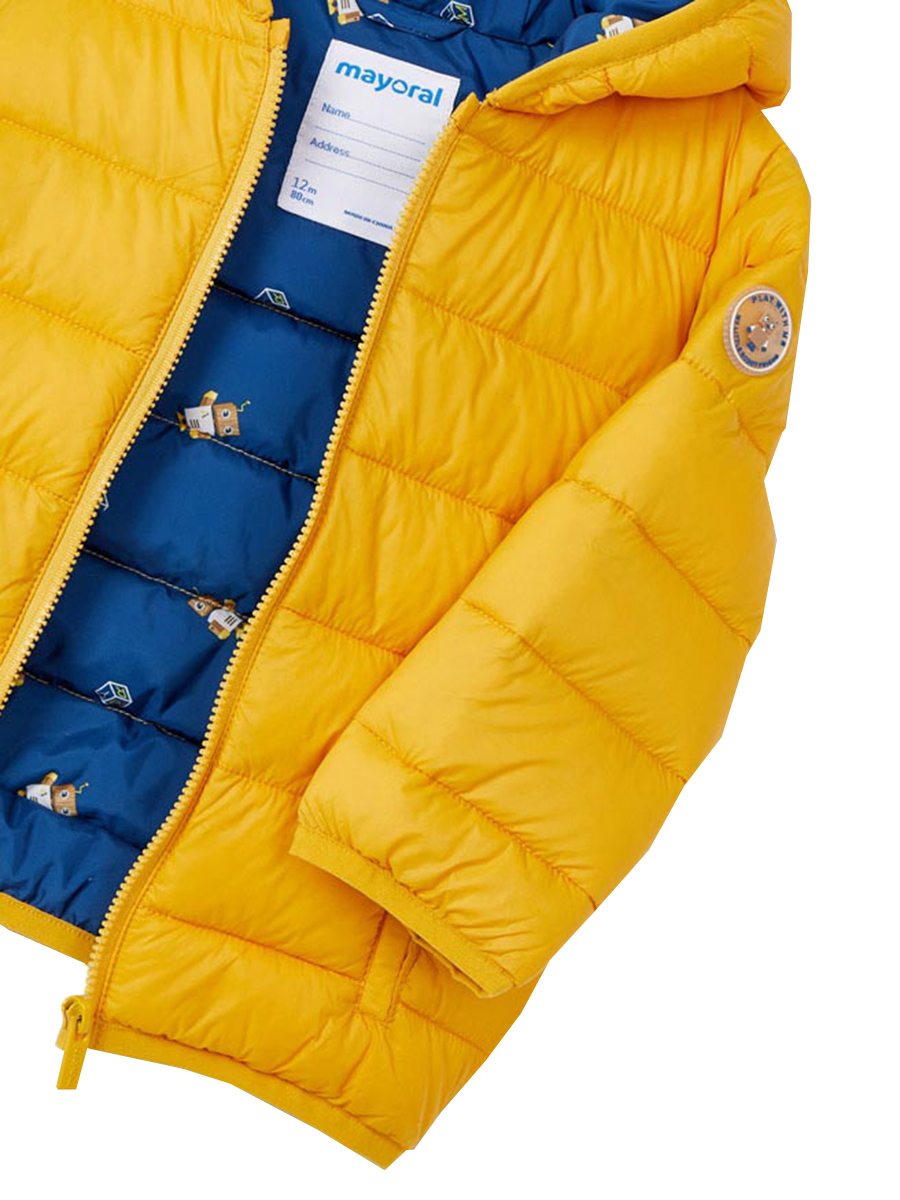 Куртка Mayoral, размер 3 года, цвет желтый 2.418/24 - фото 10