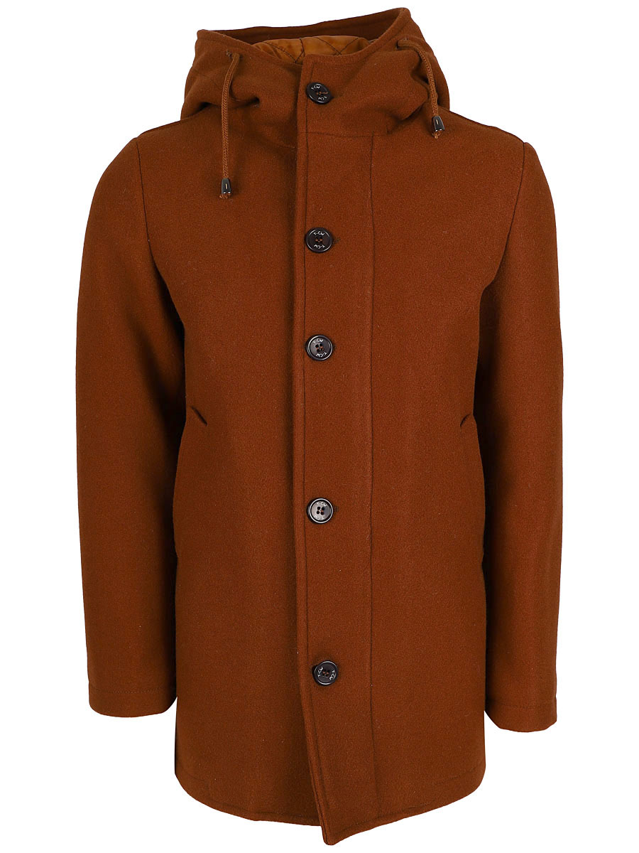 Пальто Y-clu', размер 8, цвет коричневый