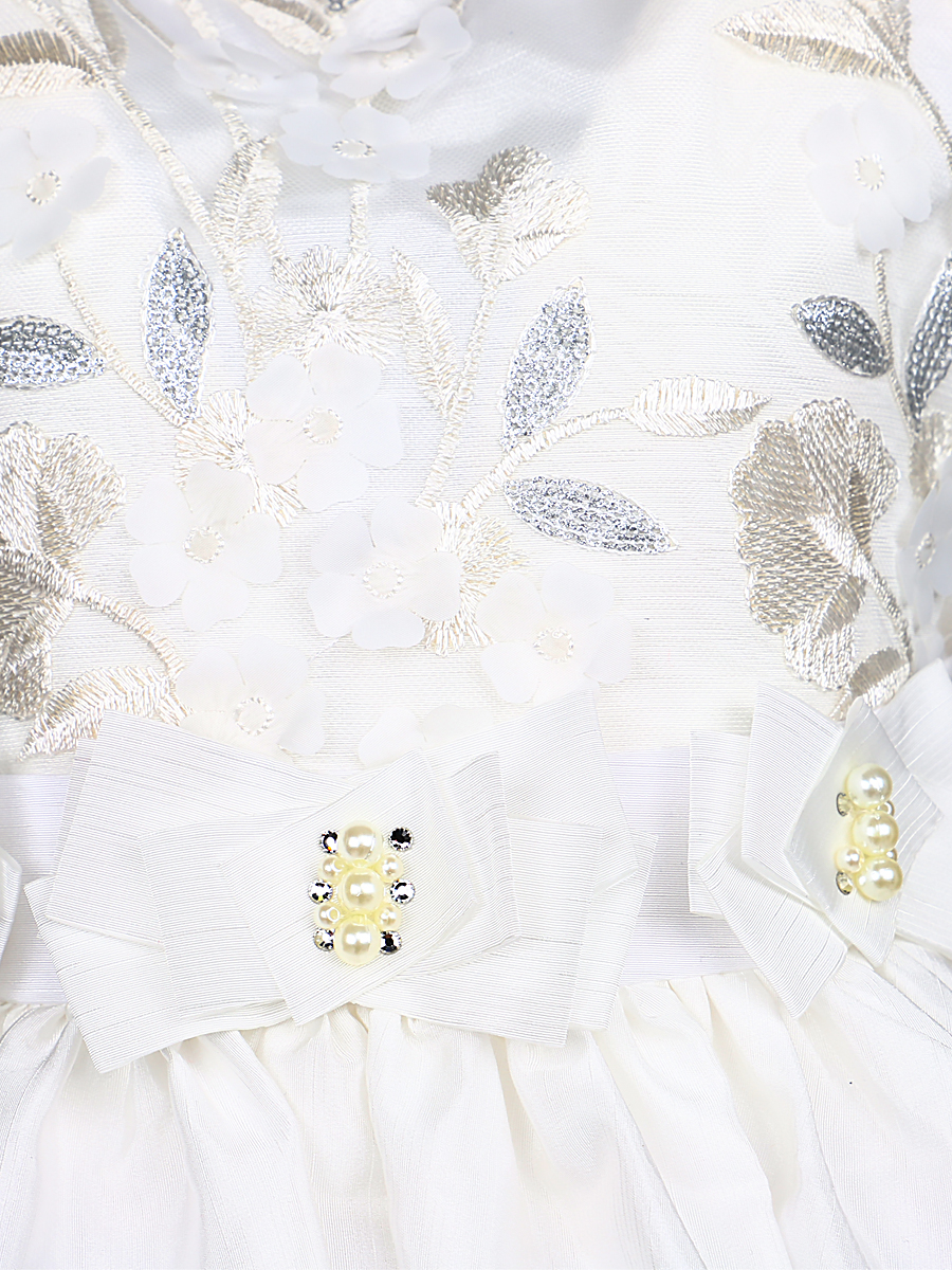 Платье Lila Style, размер 116, цвет белый Лулу - фото 5