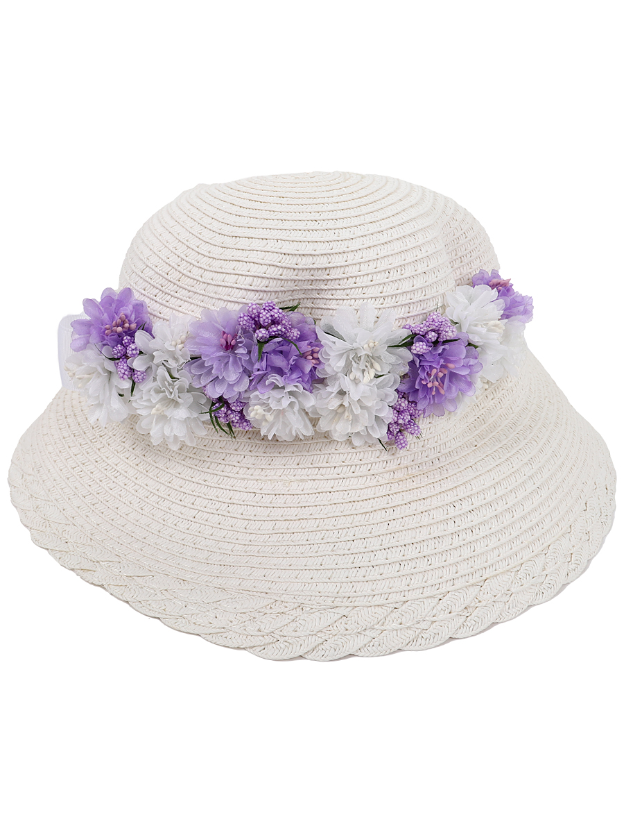 Шляпа Veneziano, размер Единый, цвет белый
