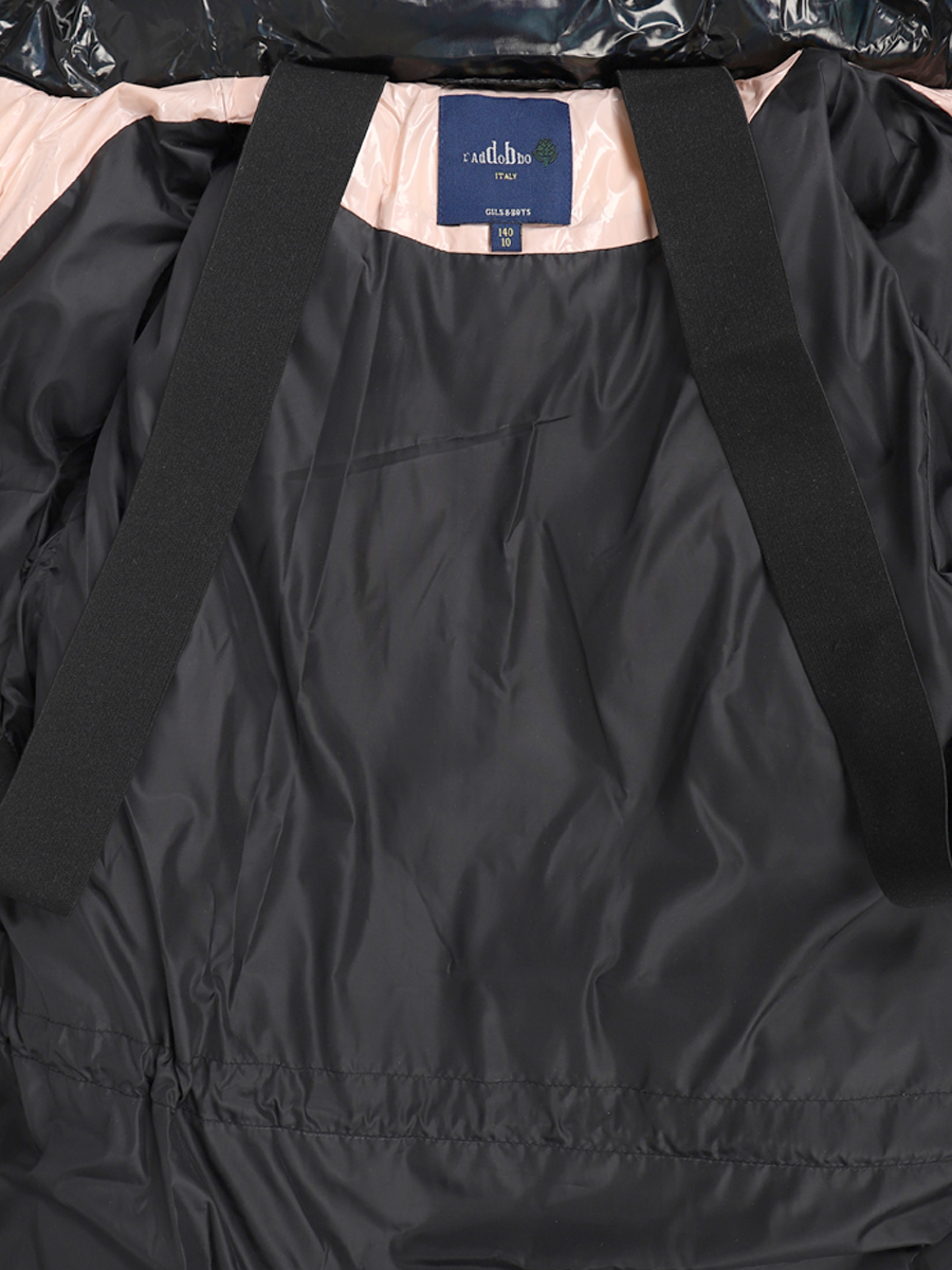 Пальто Laddobbo, размер 128, цвет черный ADJG39AW-7 - фото 5