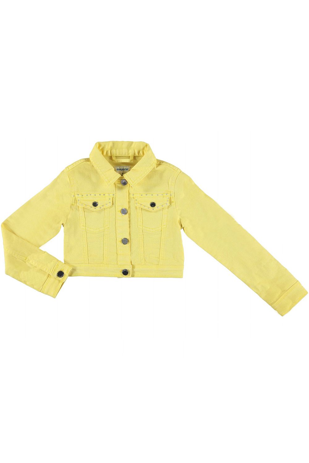 Куртка Mayoral, размер 140, цвет желтый 6.420/61 - фото 1