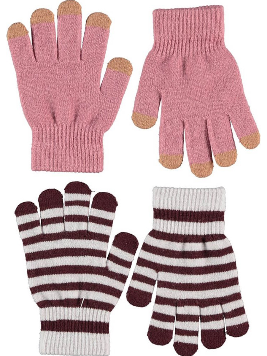 Перчатки Molo, размер 17, цвет розовый