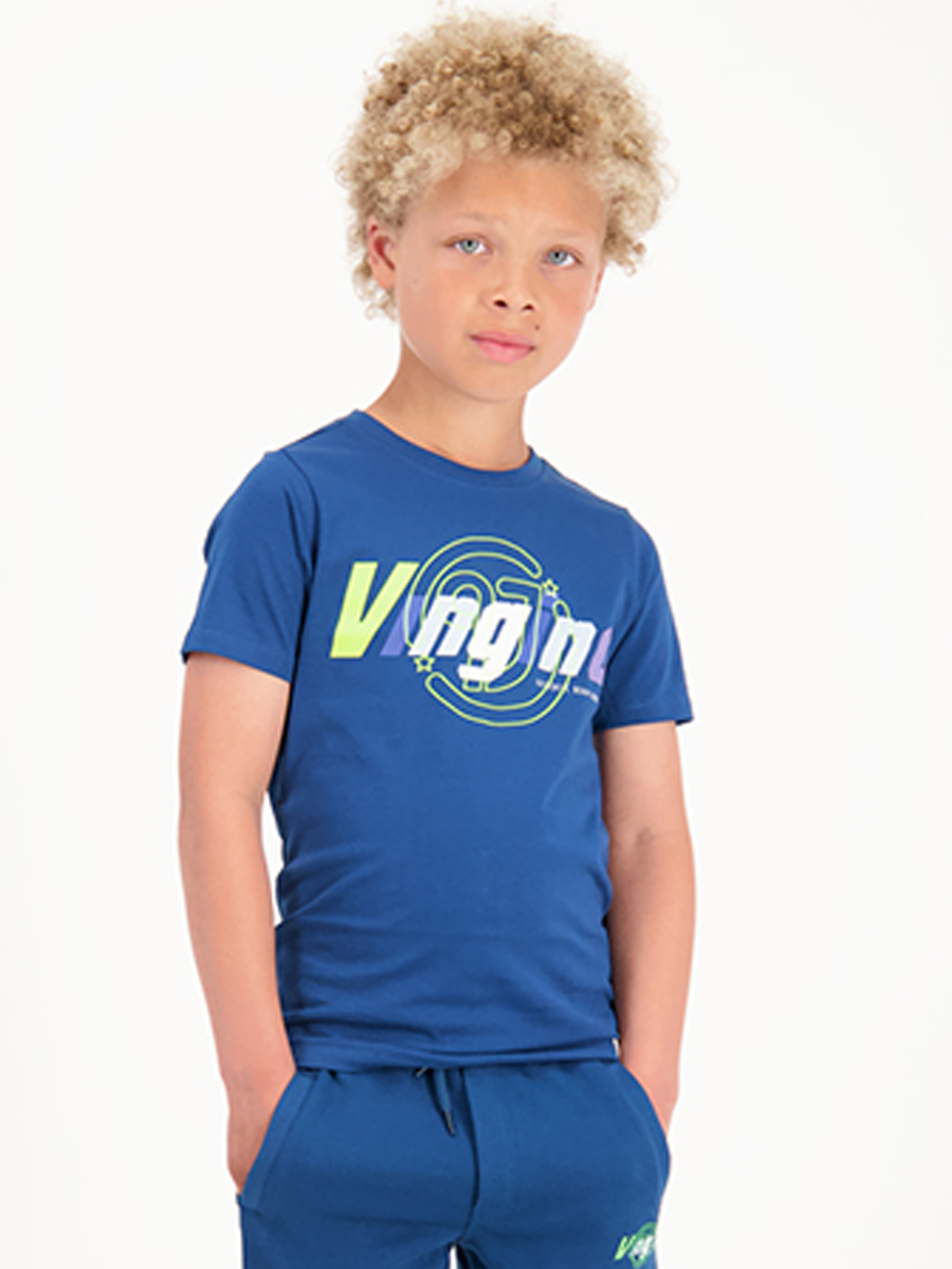 Футболка Vingino, размер 8, цвет синий