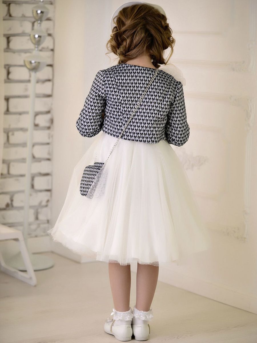 Платье Lila Style, размер 122, цвет бежевый Джемма - фото 5