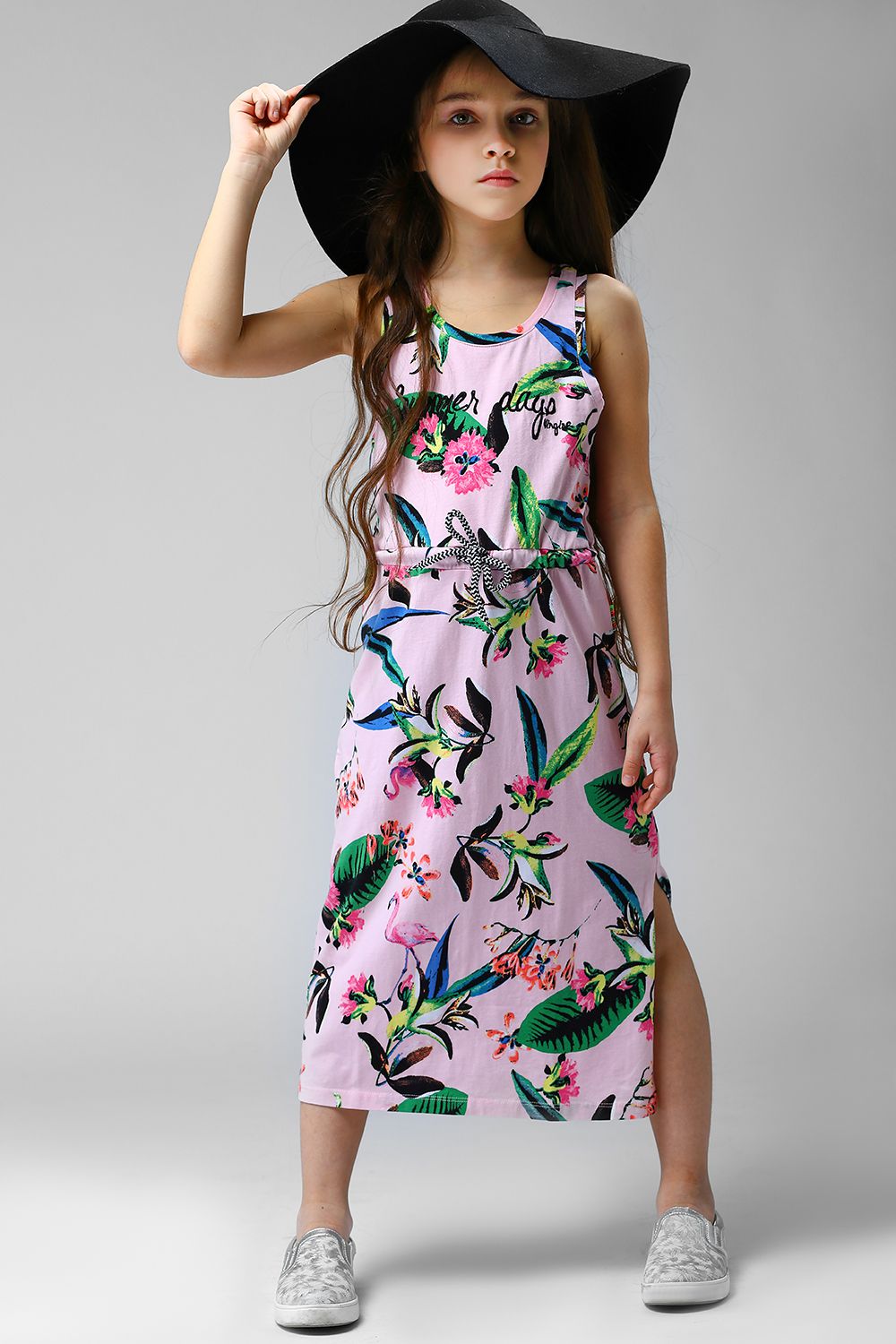 Платье Vingino, размер 152, цвет розовый SS19KGN64001 - фото 1