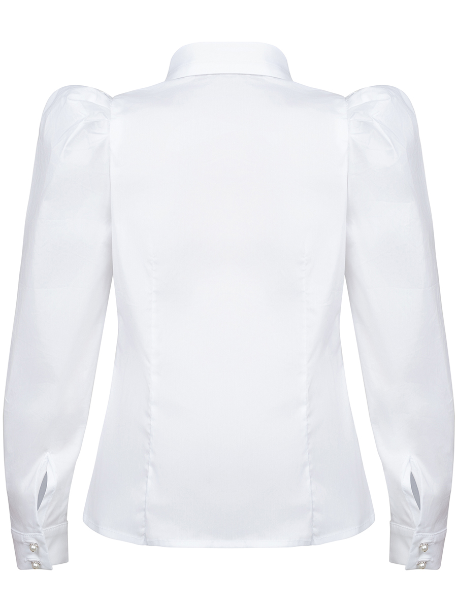 Блуза Stilnyashka, размер 146, цвет белый БЛ-18133-1 - фото 2