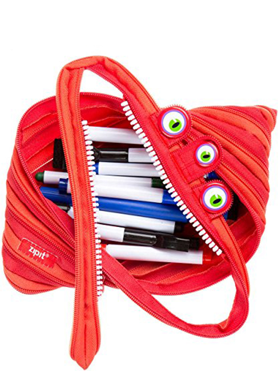 Пенал-сумочка Zipit, размер UNI, цвет красный - фото 3