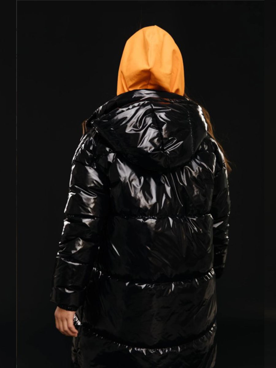 Пальто GnK, размер 140, цвет черный С-762/7 - фото 2