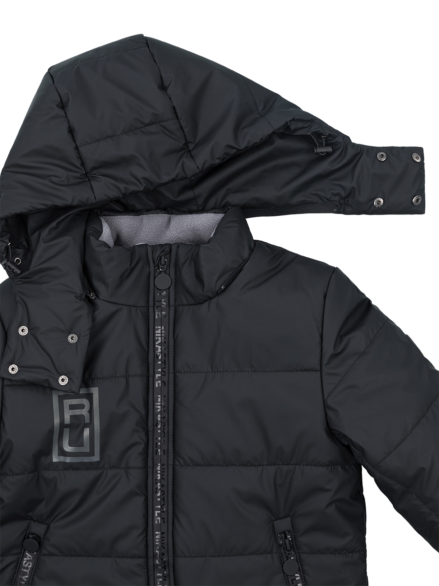 Пальто Nikastyle, размер 128 (64), цвет черный 6з2921 - фото 7