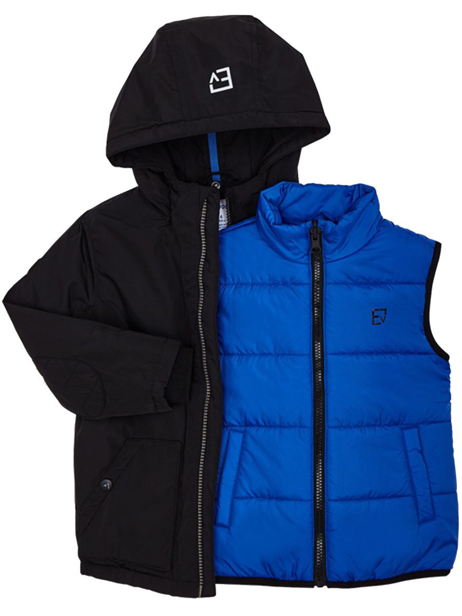 Куртка+жилет Mayoral, размер 104, цвет синий 4.473/86 Куртка+жилет - фото 3