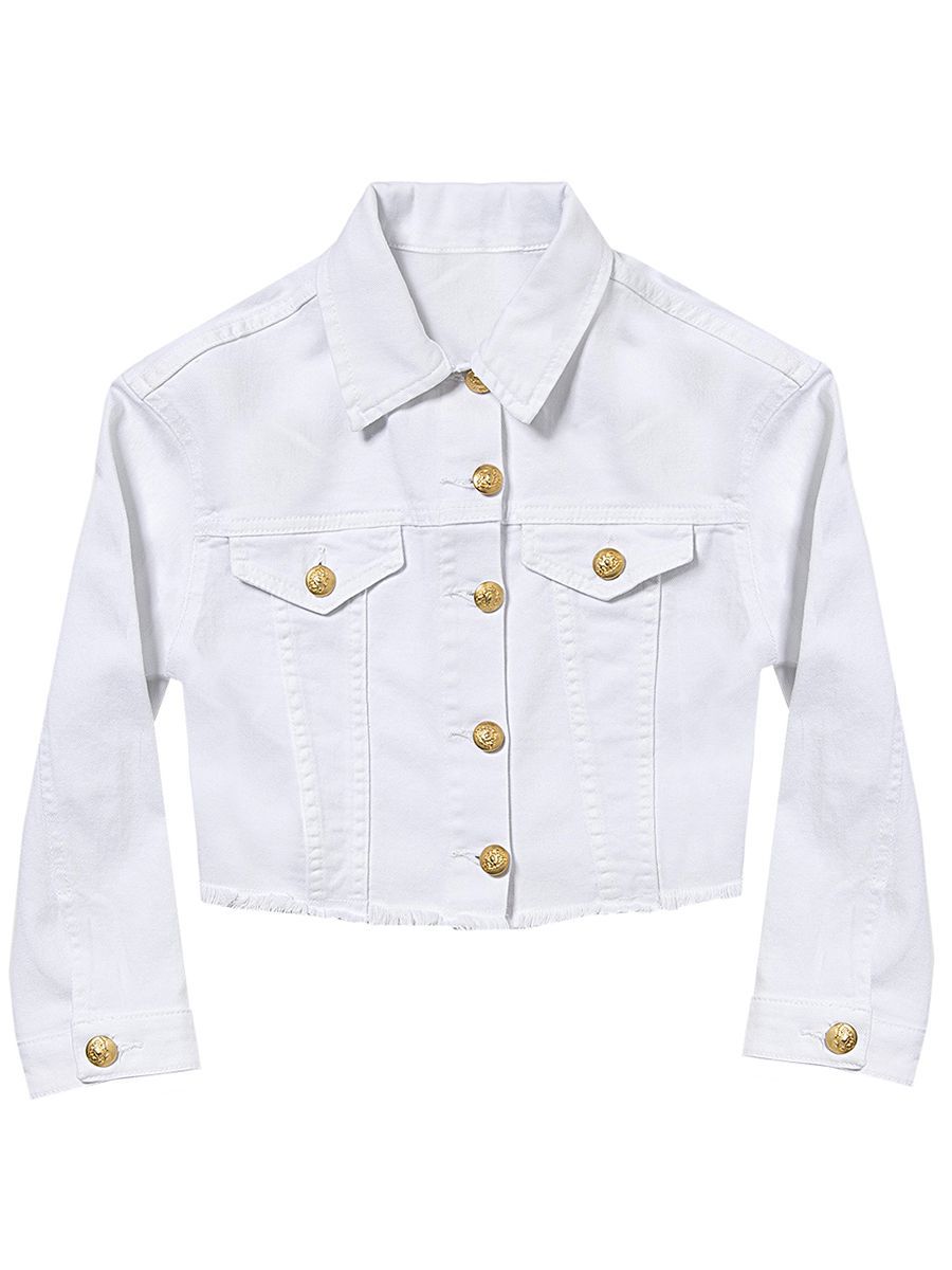 Куртка Gaialuna, размер 134, цвет белый - фото 2