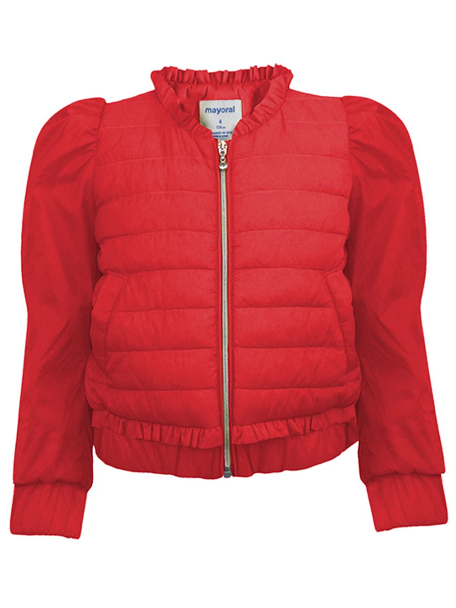 Куртка Mayoral, размер 98, цвет красный 3.482/49 - фото 1