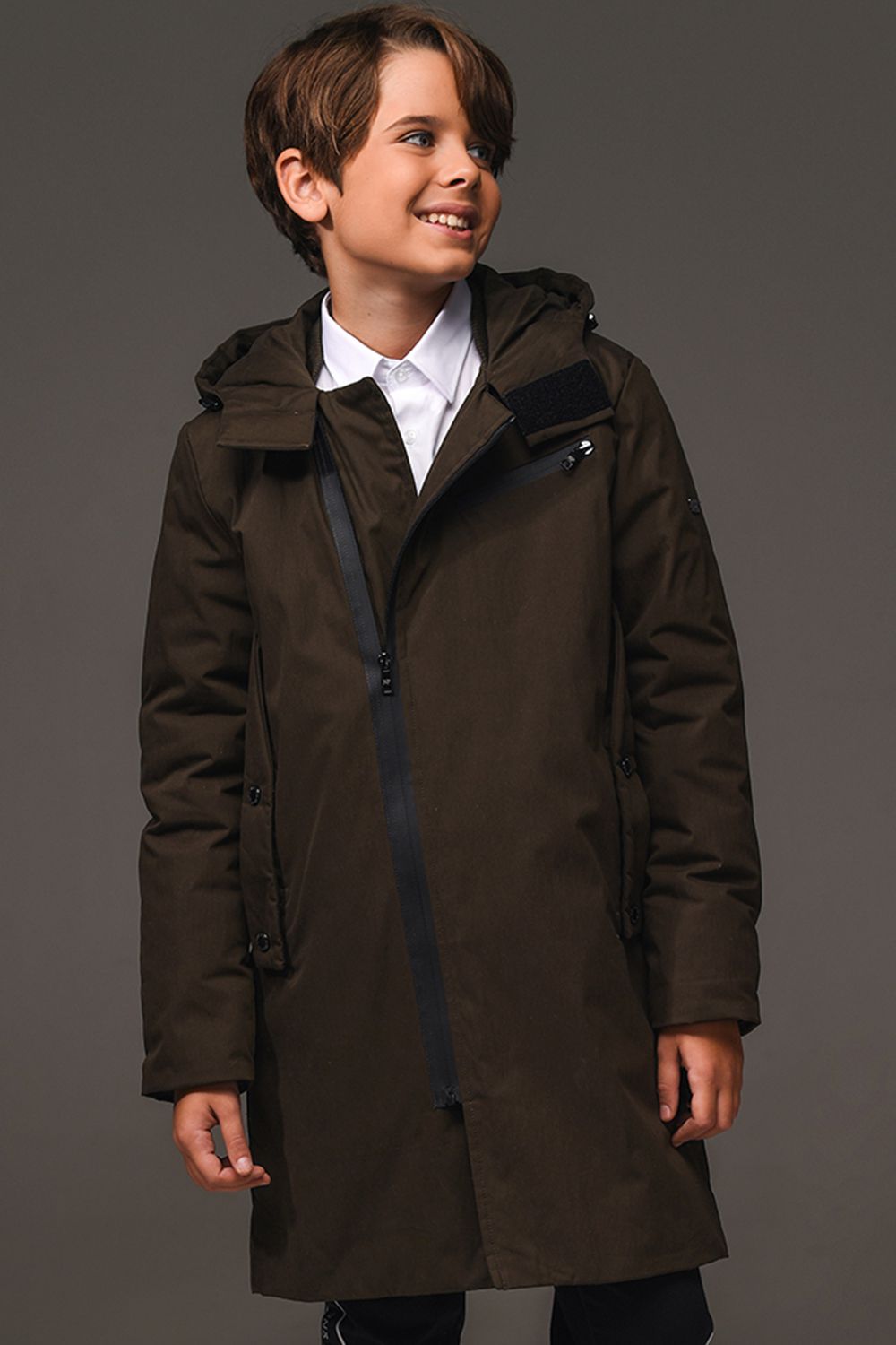 Куртка Noble People, размер 140, цвет коричневый 18607-491 - фото 1