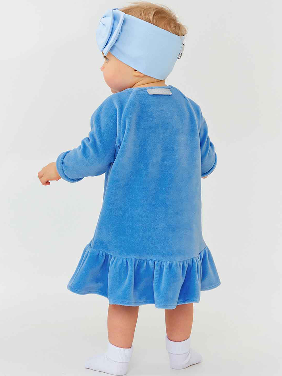 Платье Смена, размер 80/48, цвет голубой 61006 - фото 2