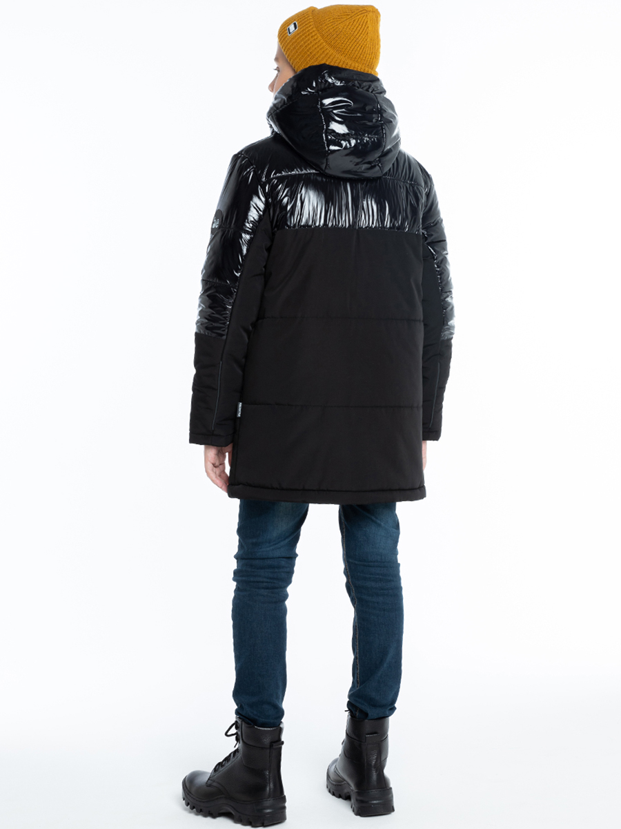 Куртка Nikastyle, размер 140 (68), цвет черный 4з3521 - фото 2
